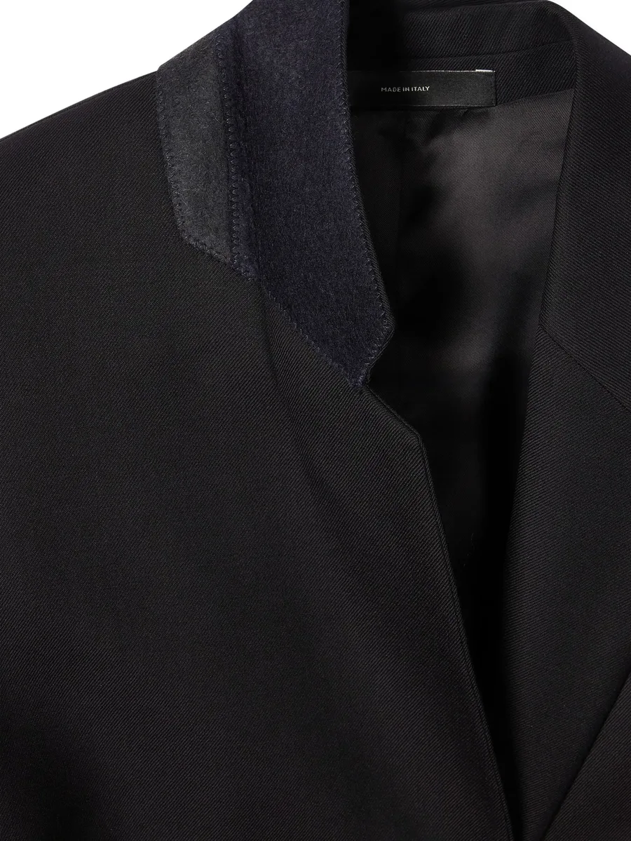 contrast collar blazer 3
