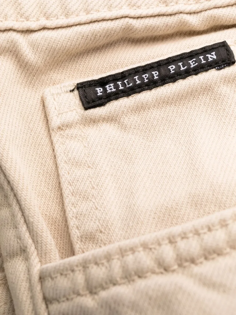 Iconic Plein loose-cut trousers 13