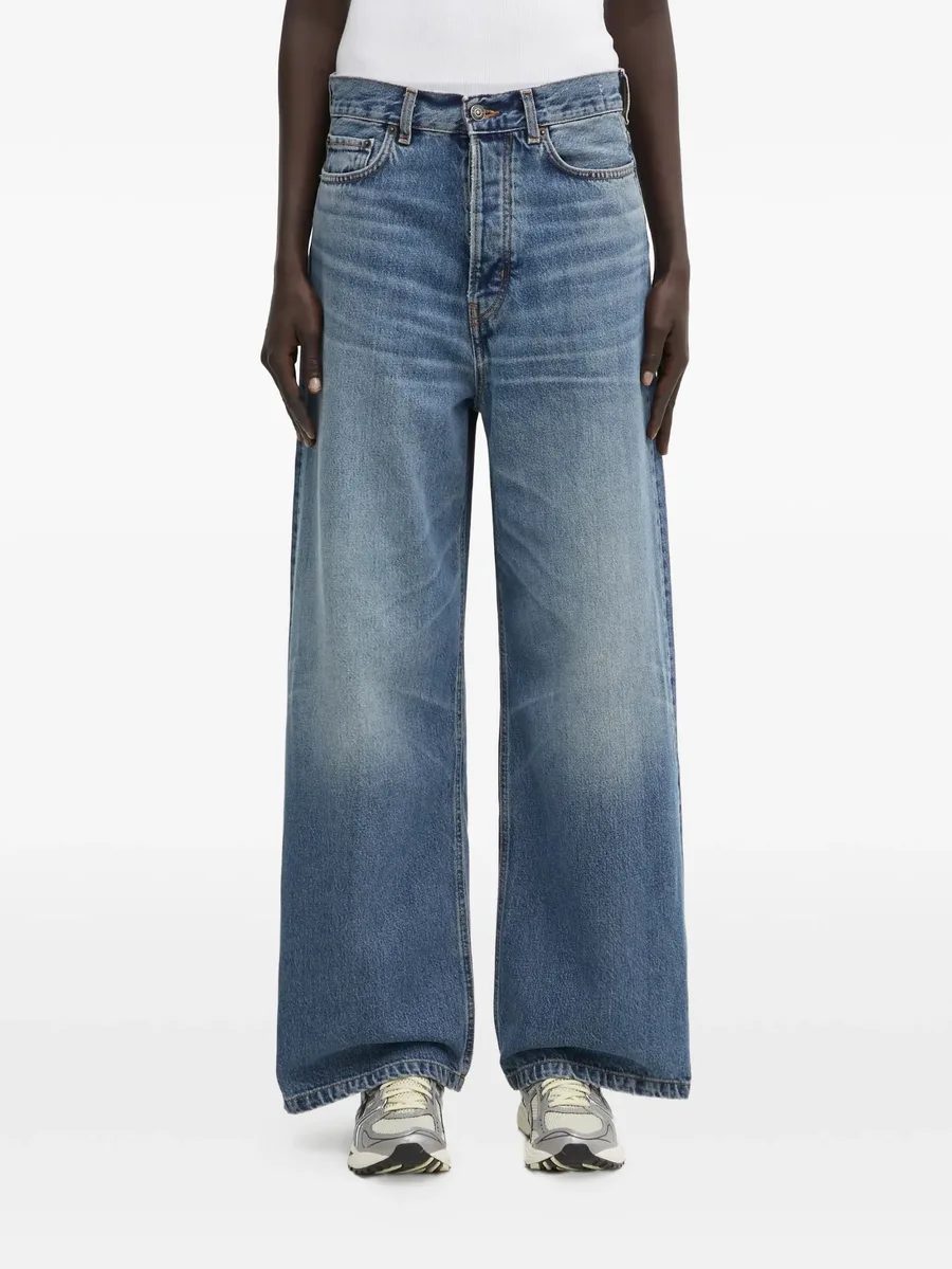 Made In Heaven back-print jeans 1