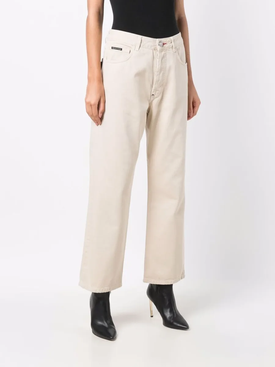 Iconic Plein loose-cut trousers 5