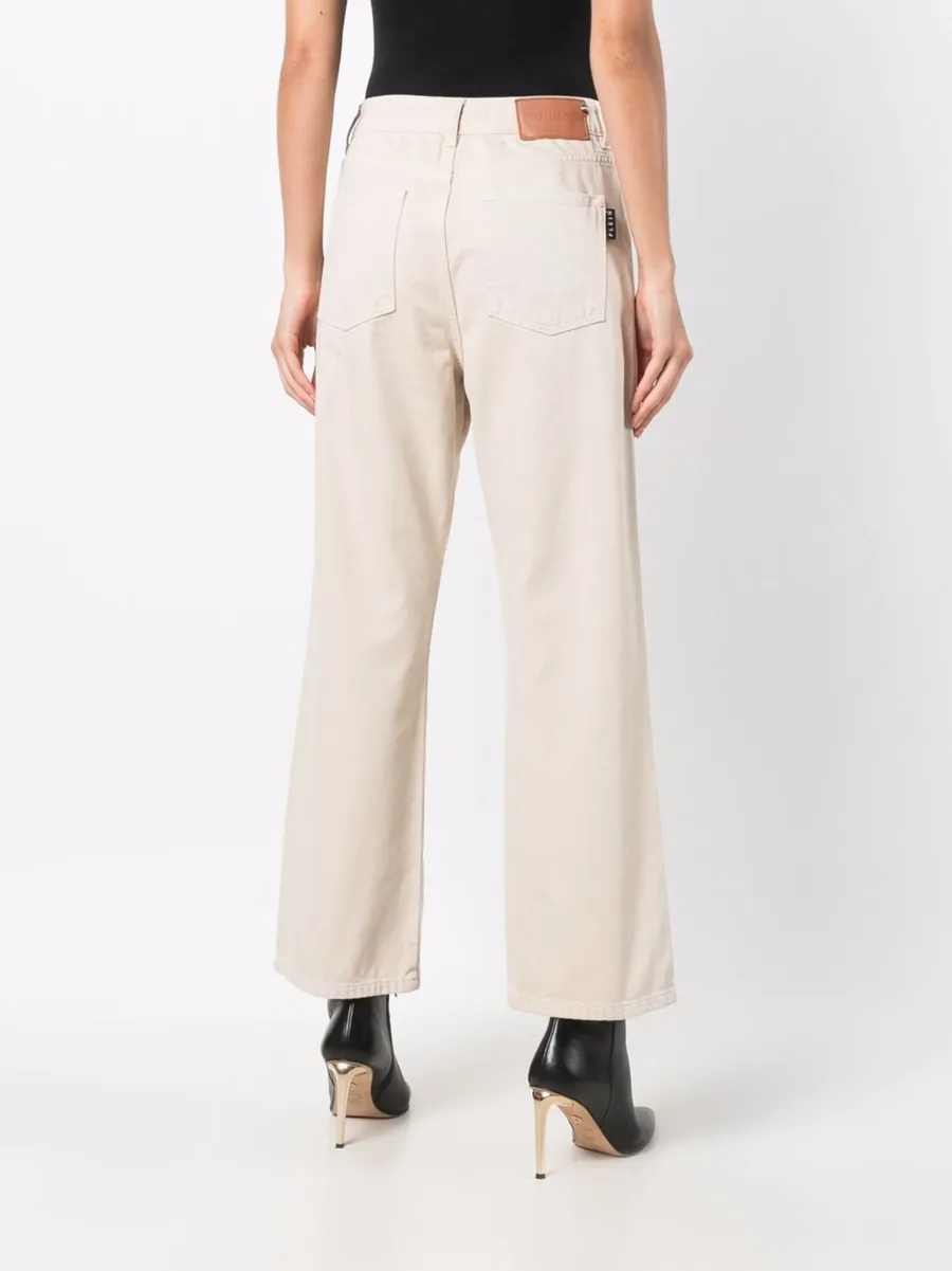 Iconic Plein loose-cut trousers 7