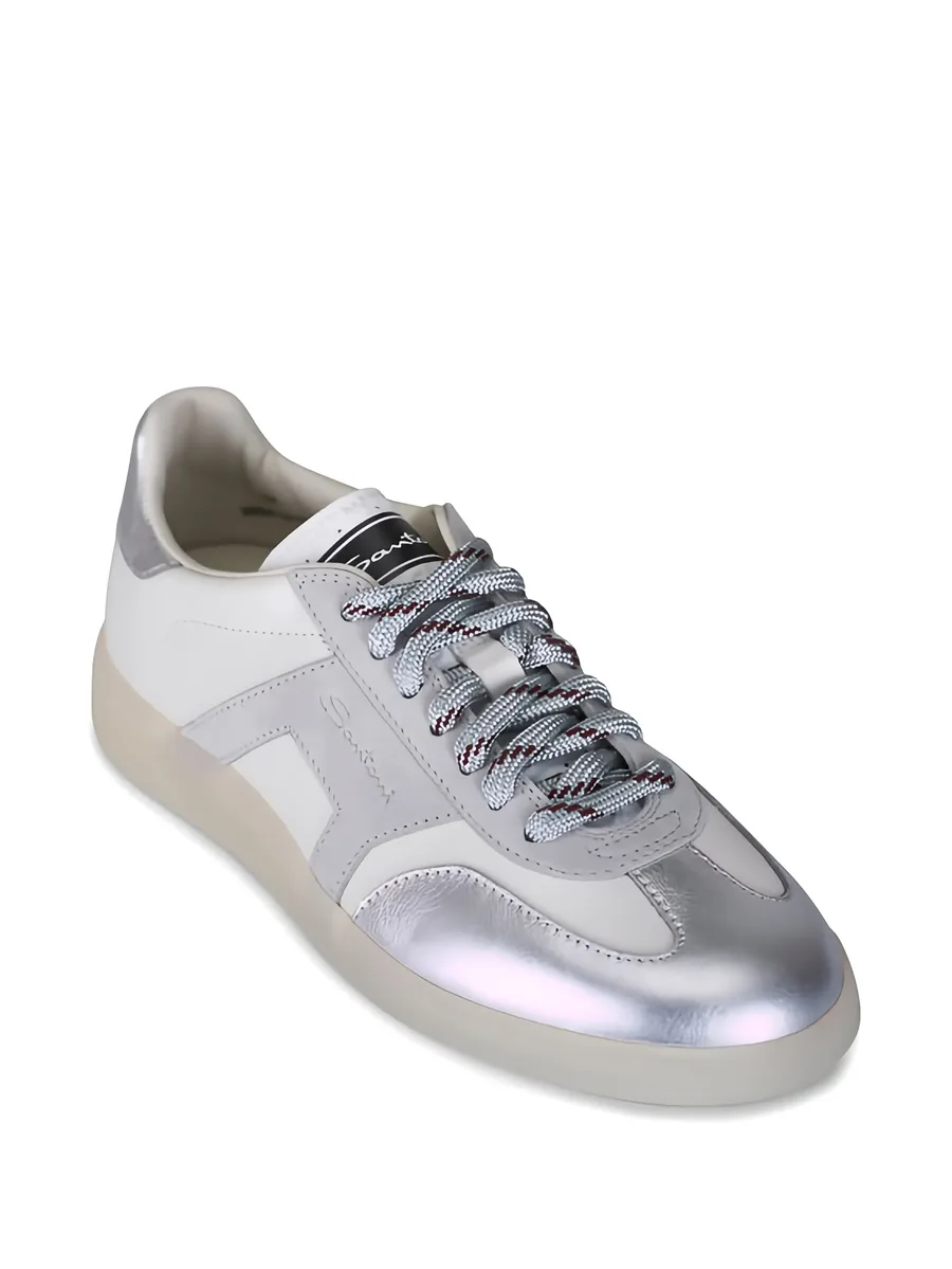 DBS Oly panelled leather sneakers 4
