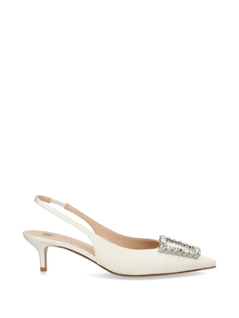 crystal-embellished pumps