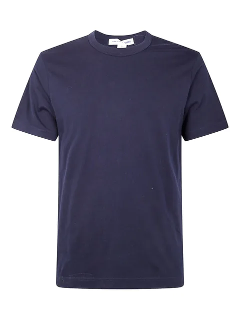 back-logo cotton T-shirt