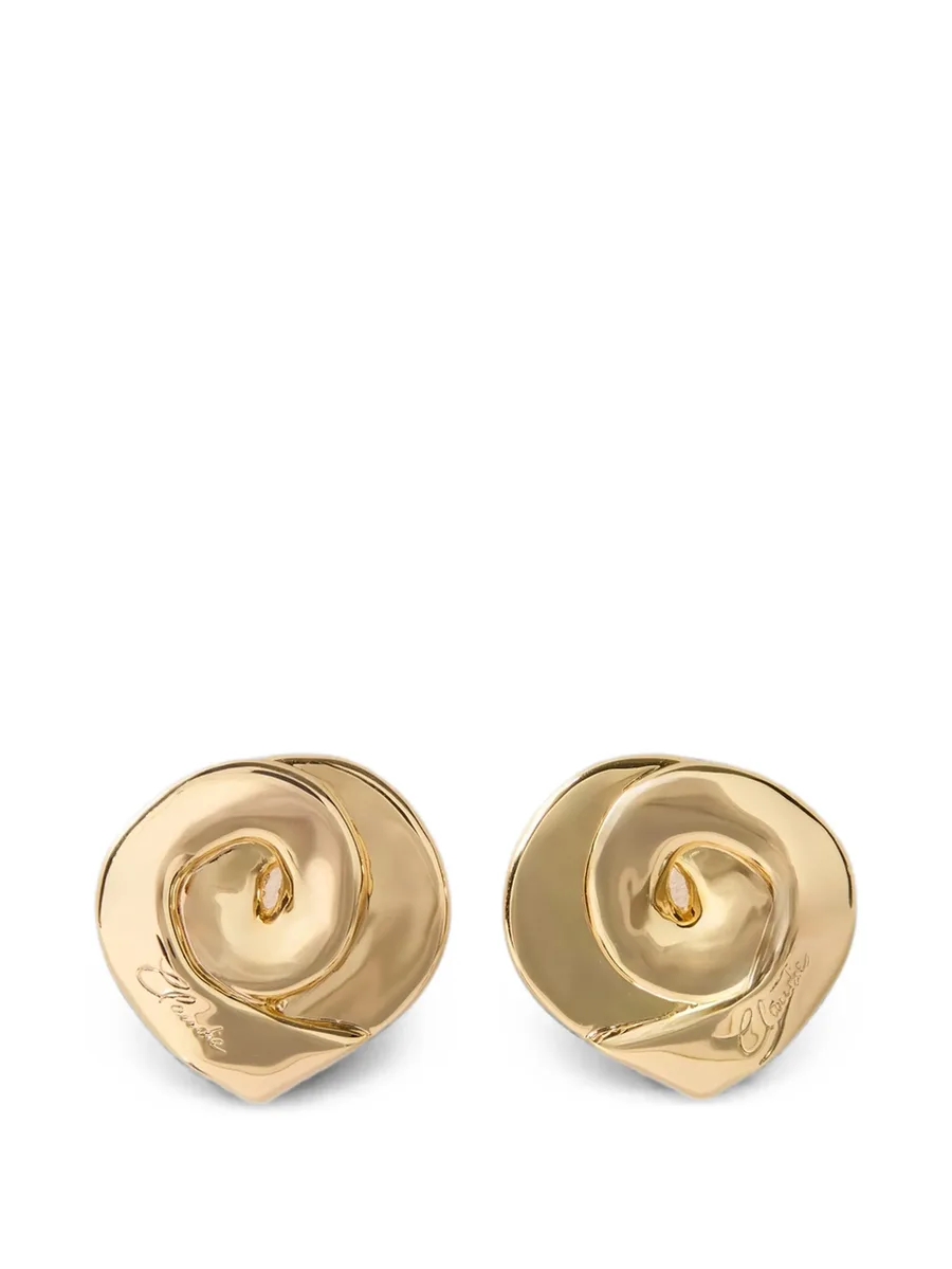 золотые серьги Claudie 1