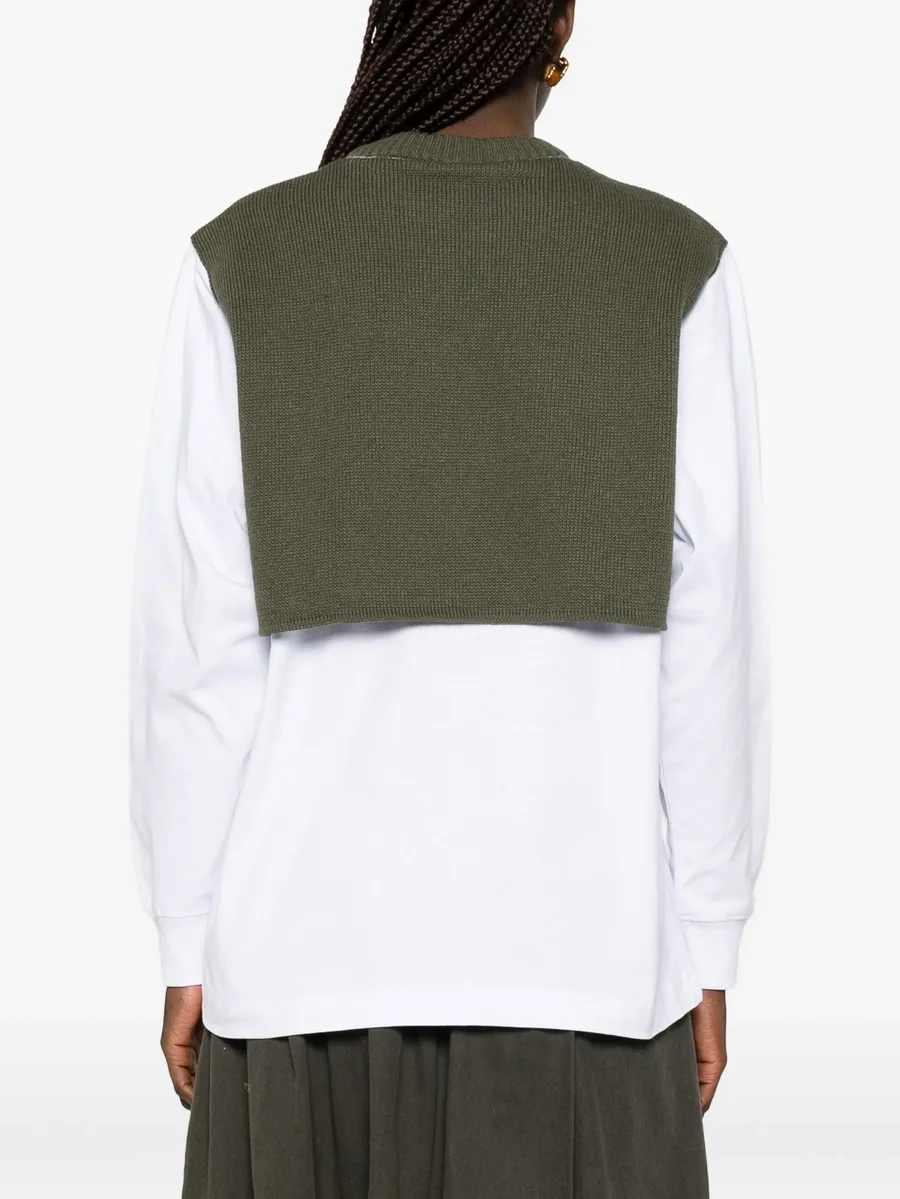 logo-patch knitwear 7