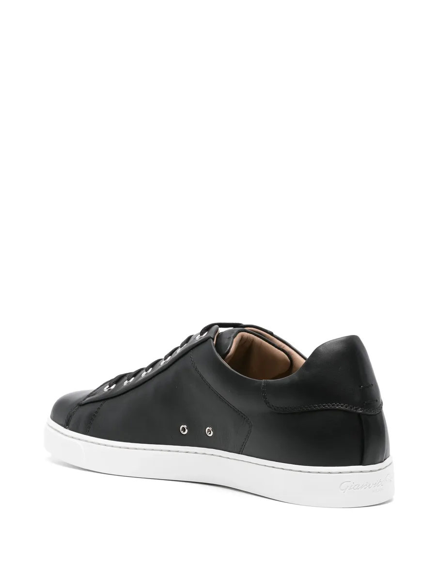 leather tonal sneakers 6