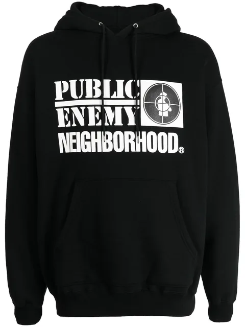 худи с логотипом из коллаборации с Public Enemy