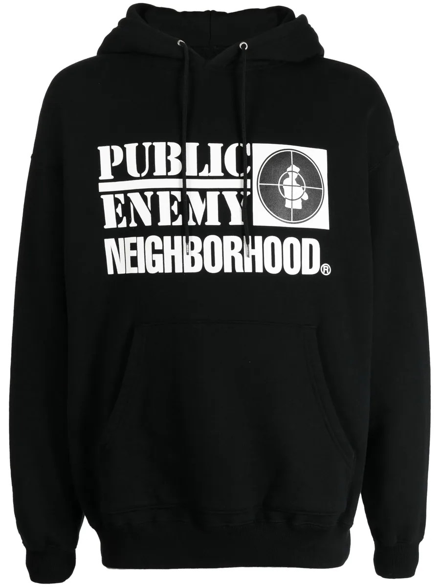 худи с логотипом из коллаборации с Public Enemy 2