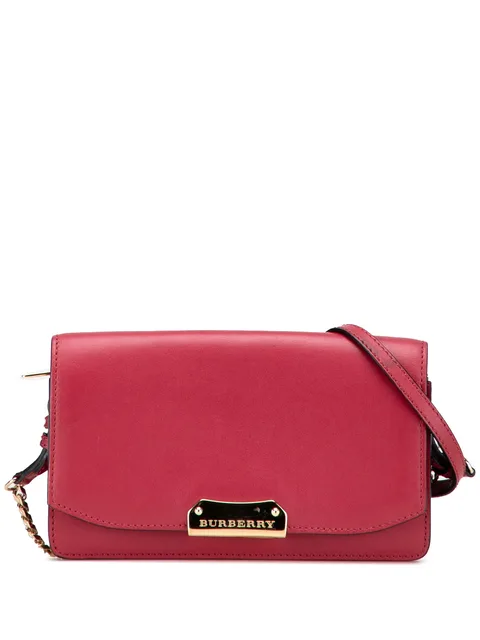 2000-2010 Leather Madison Wallet On Chain crossbody bag