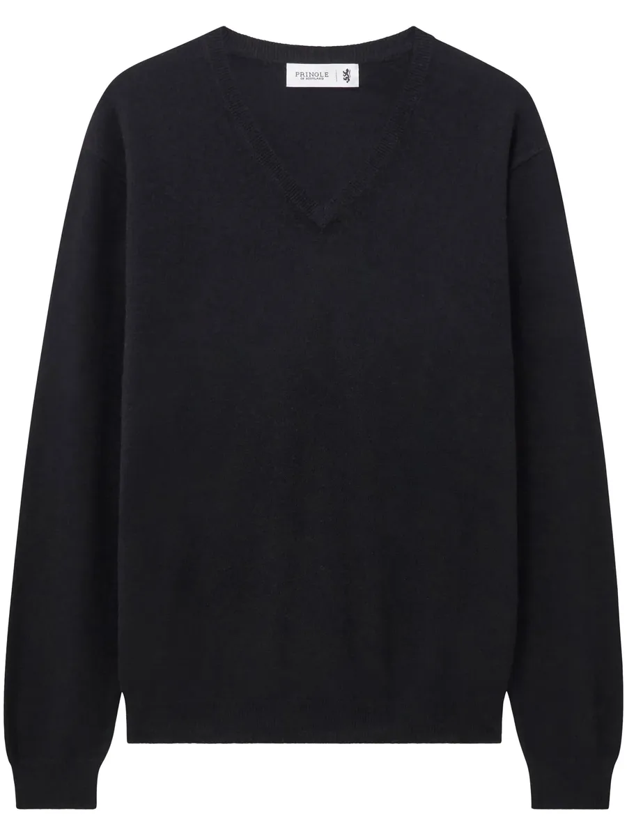 V-neck cashmere jumper 1