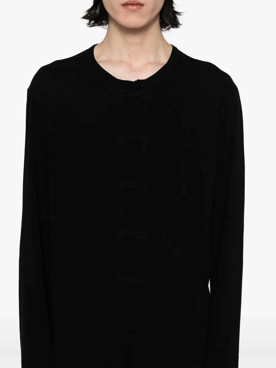 twisted jersey coat 9