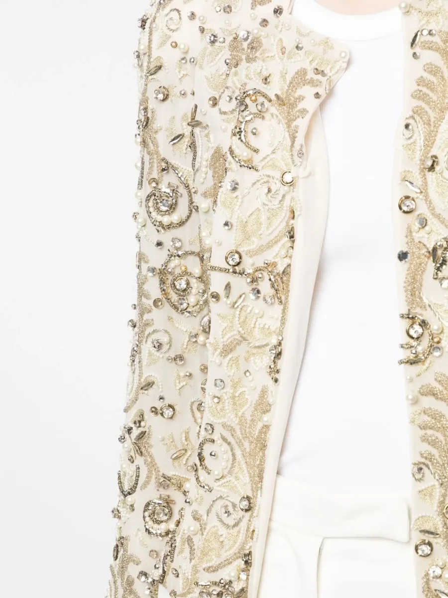 baroque-embellished cardigan 9