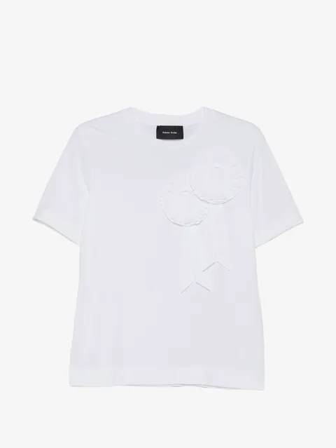 Ribbon Rosette Boy short-sleeve T-shirt