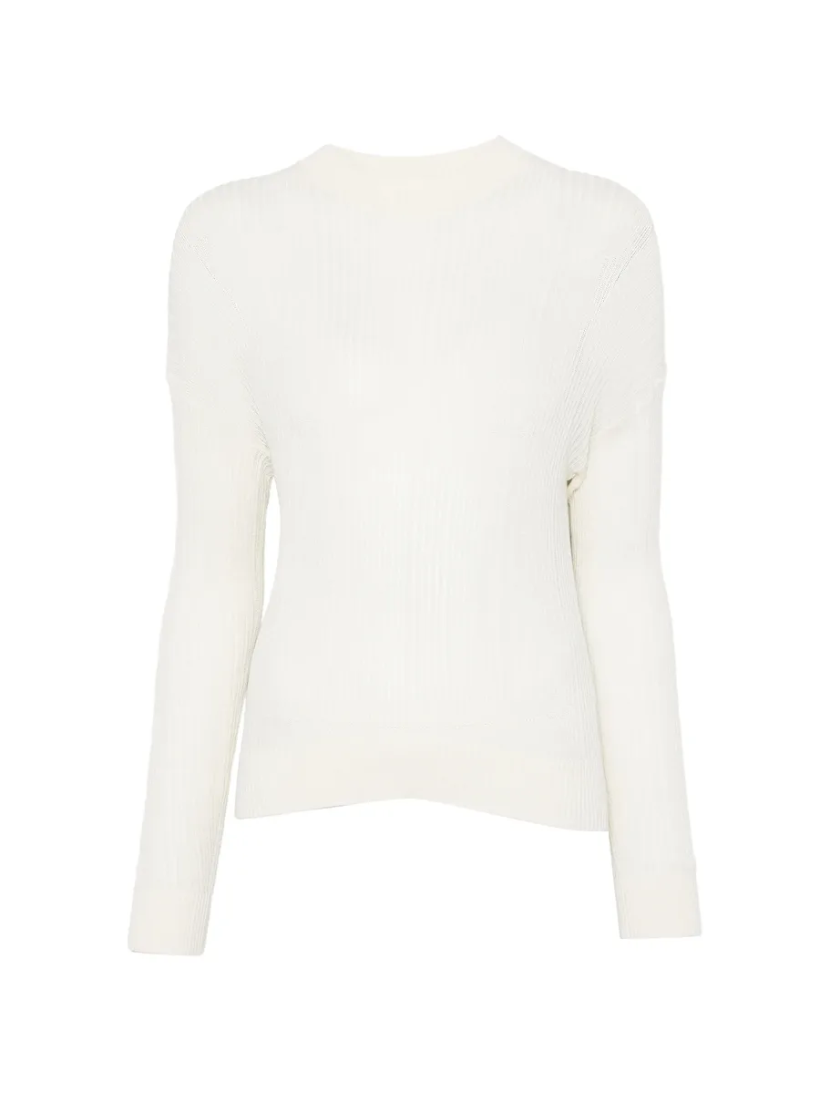 ribbed round-neck sweater 1