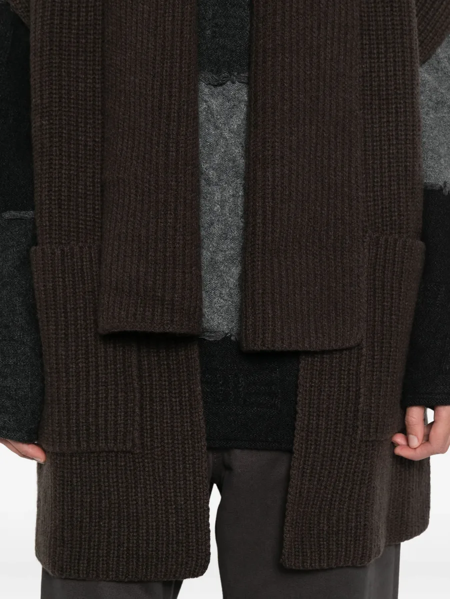 ribbed-knit cardi-coat 9