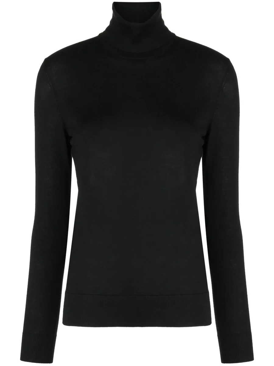 roll-neck cashmere jumper 2
