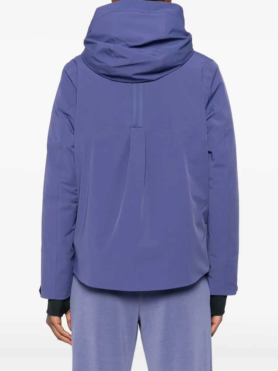 hooded zip-front jacket 7