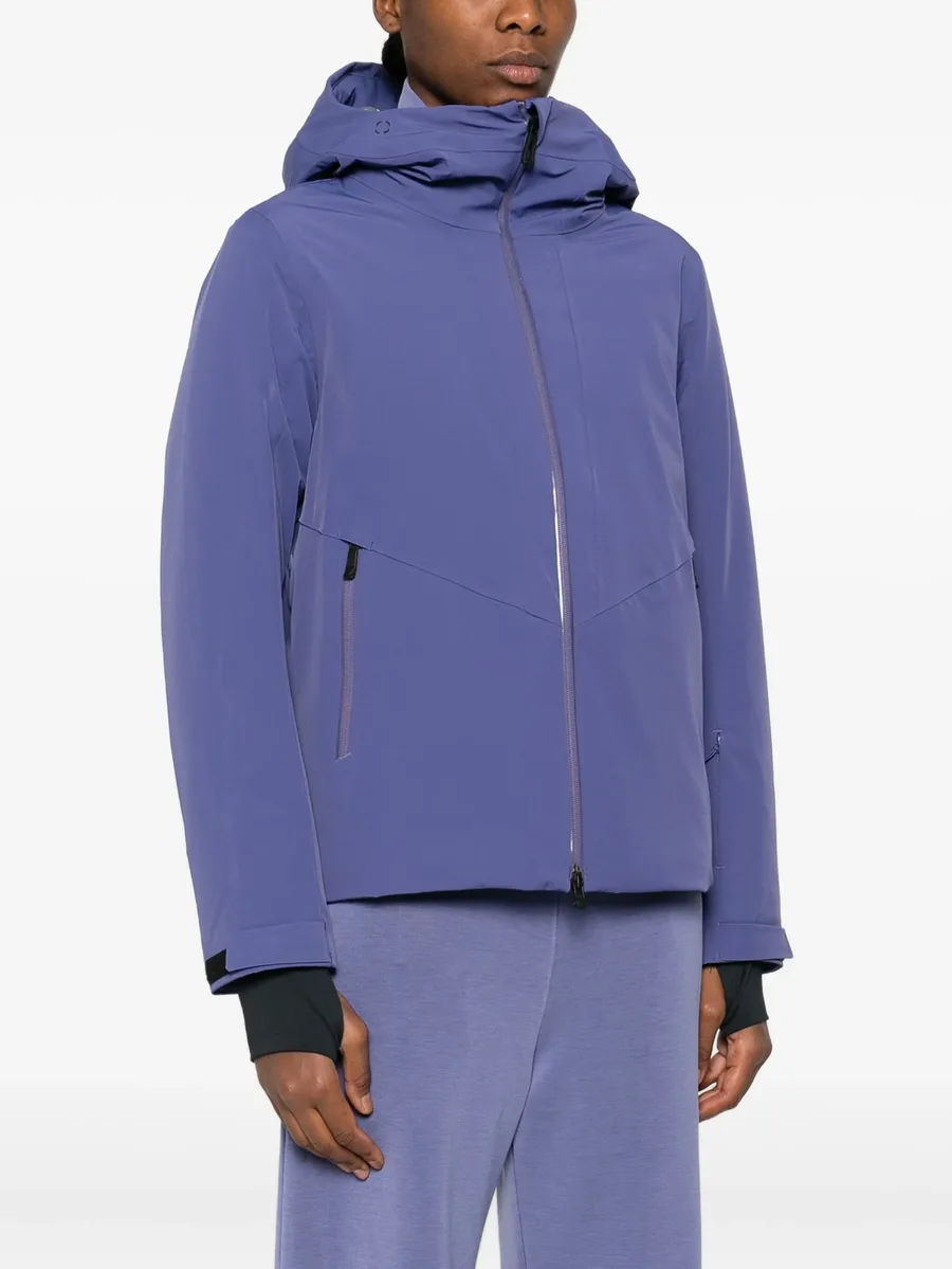 hooded zip-front jacket 6