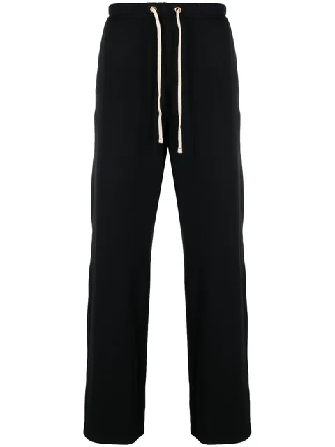 drawstring-fastening waist trousers