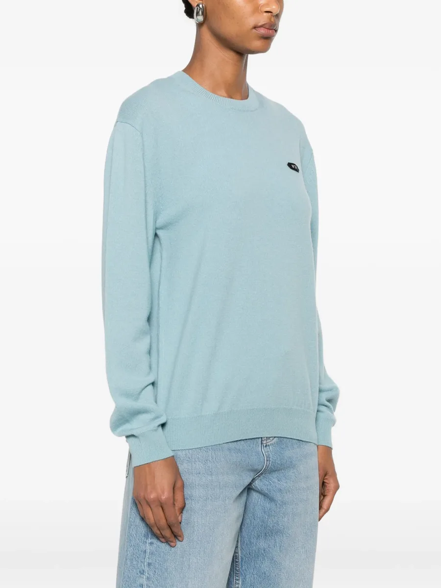 logo-patch sweater 6