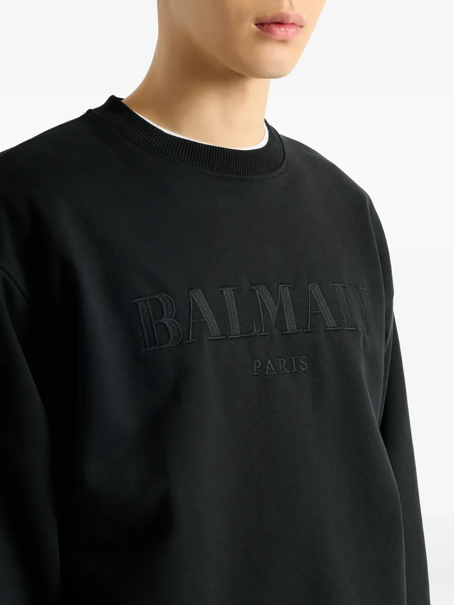 толстовка Balmain Vintage с вышивкой 12