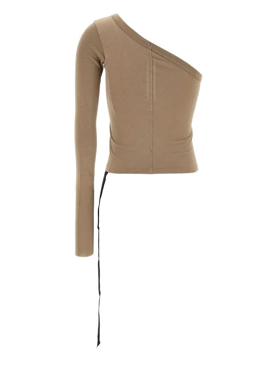 Ziggy asymmetric-neckline T-shirt 4