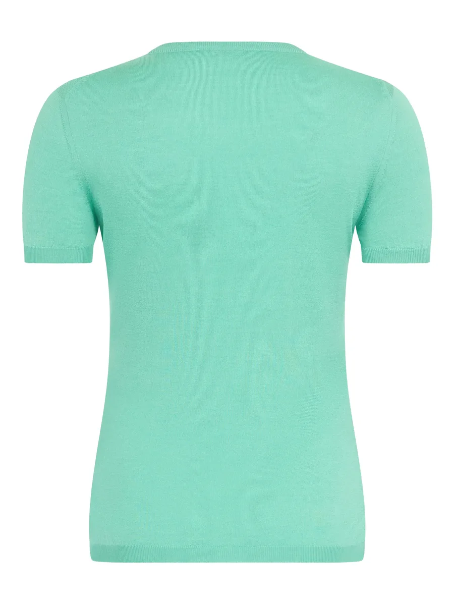 short-sleeve knitted top 3