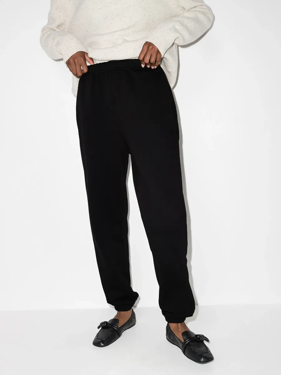 tapered cotton track pants 3