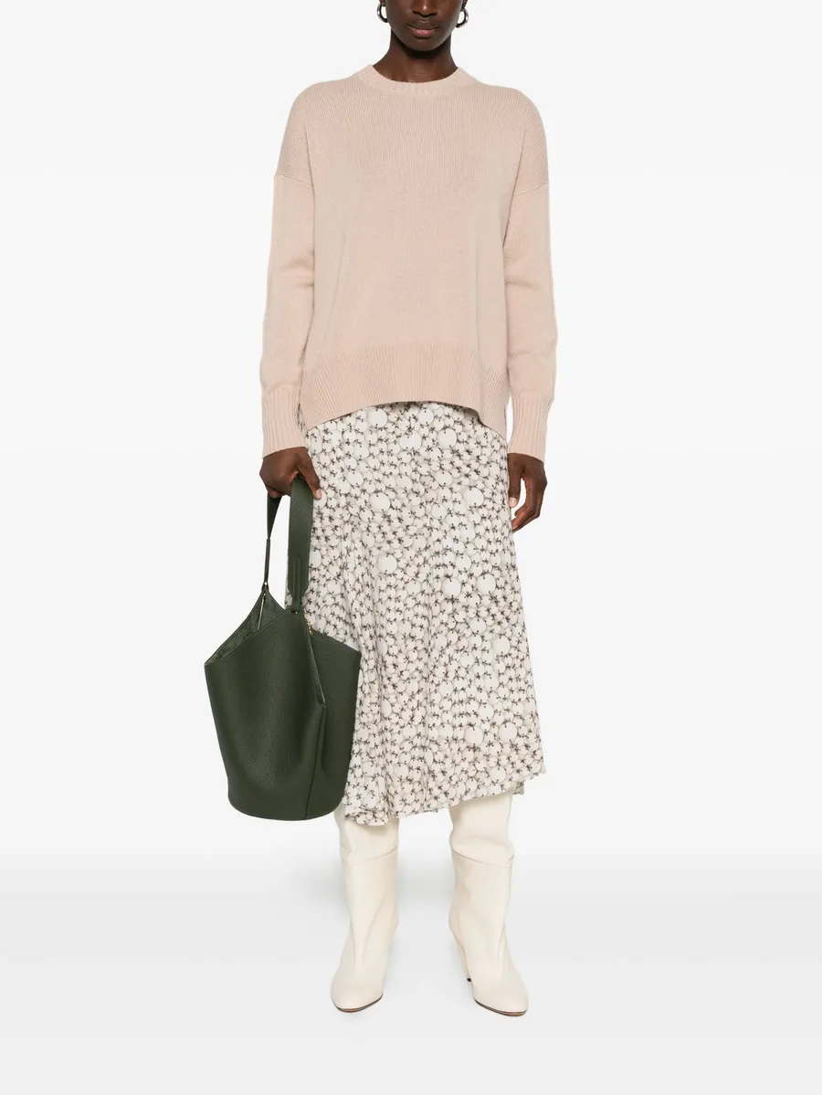 round-neck cashmere sweater 4