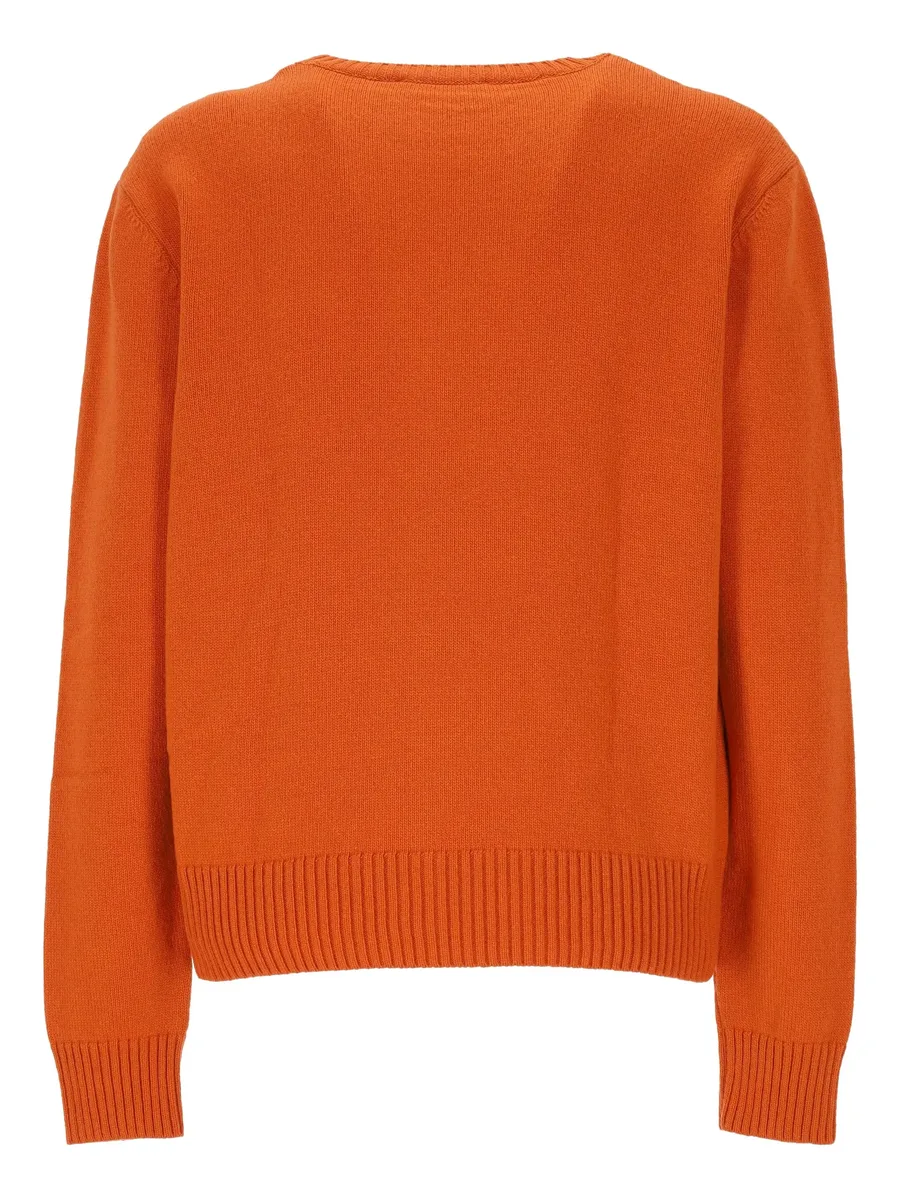 logo-appliqué sweater 3