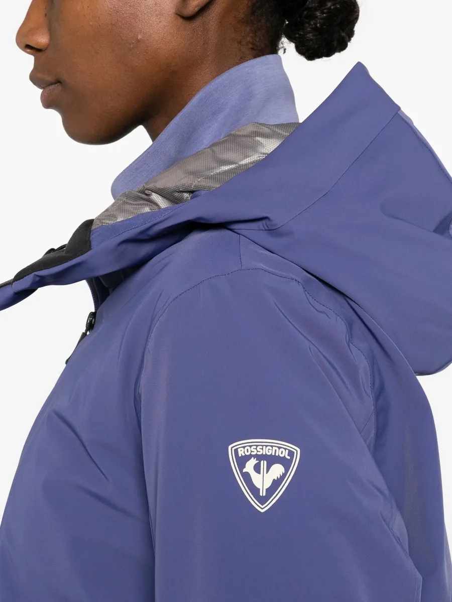 hooded zip-front jacket 9
