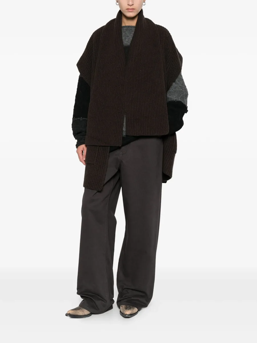 ribbed-knit cardi-coat 3