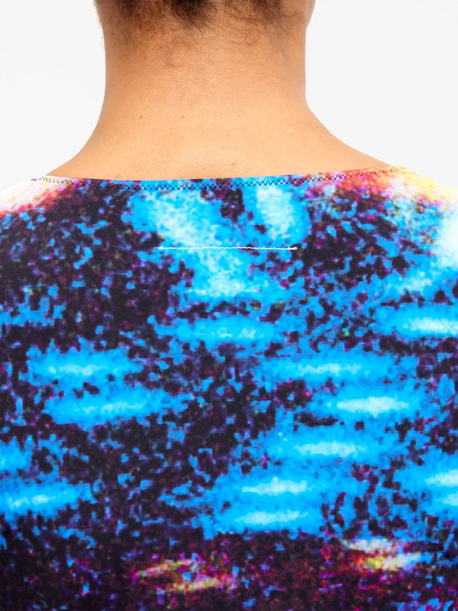 graphic-print long-sleeve bodysuit 14