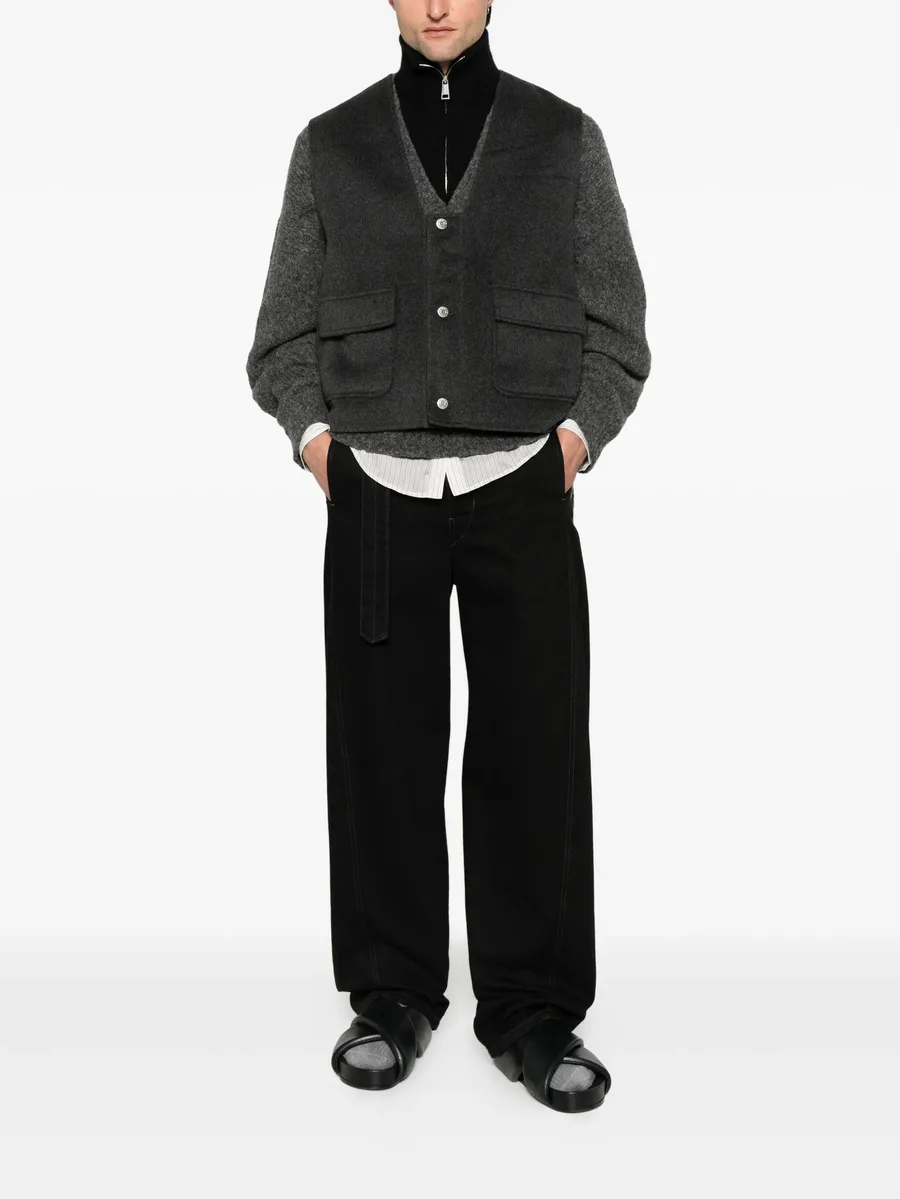 cropped gilet 4