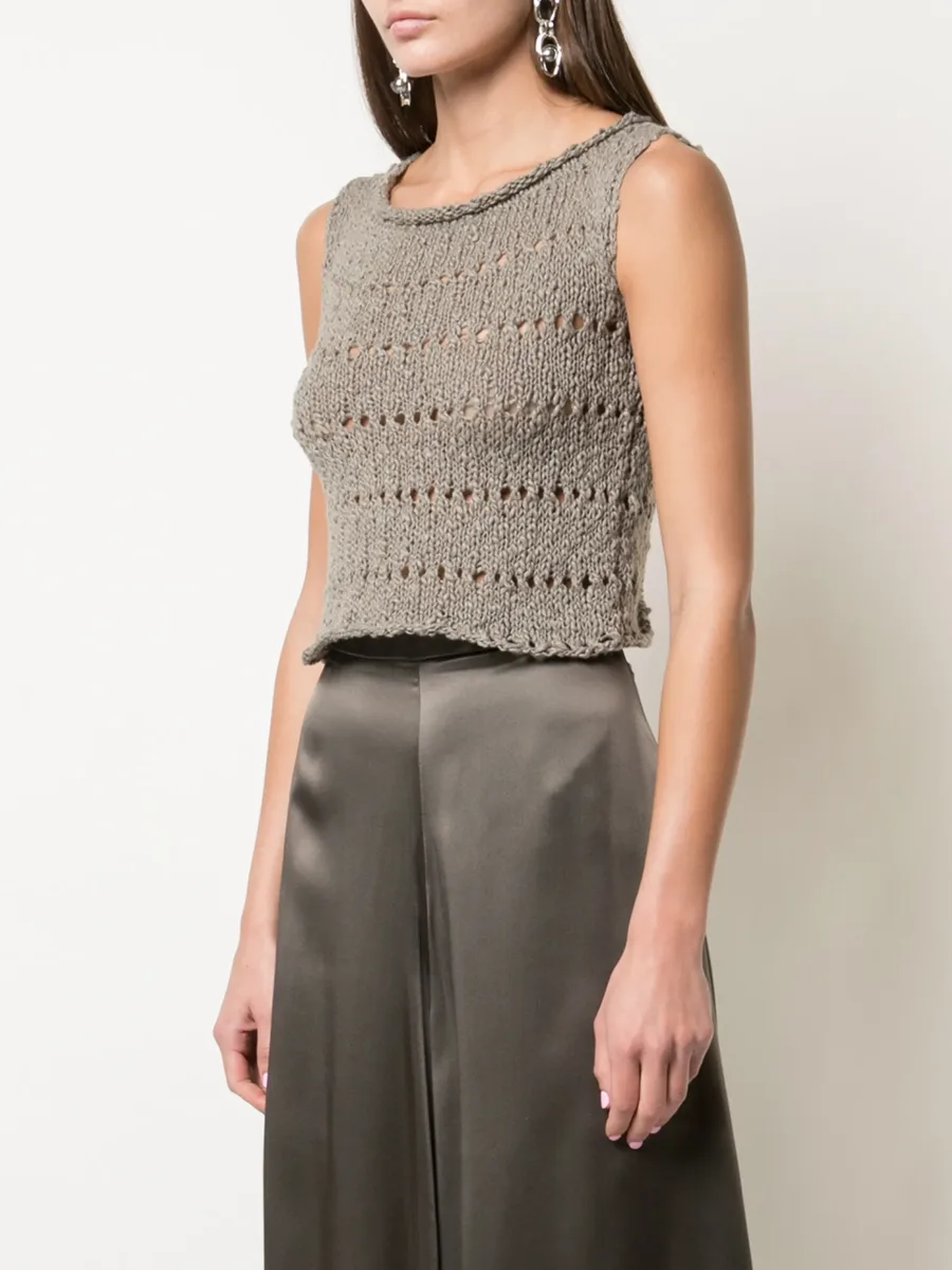 open knit crop top 6