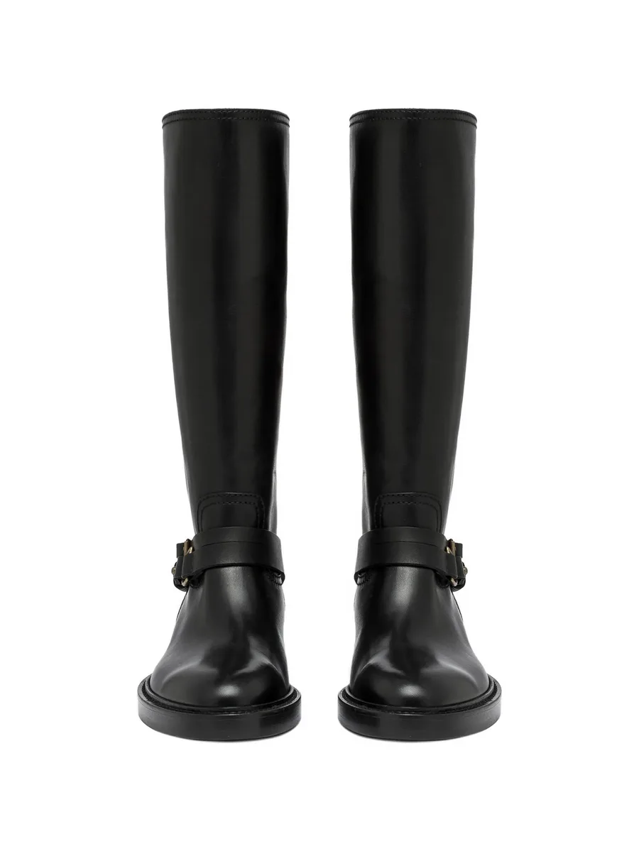Laydee buckle-strap knee-high boots 7