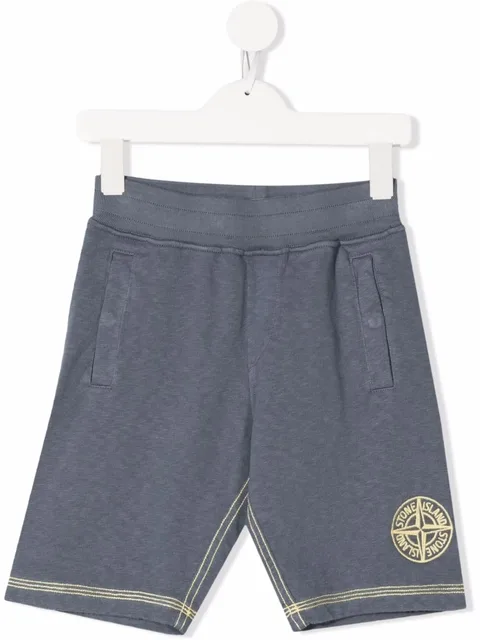 logo-embroidered bermuda shorts