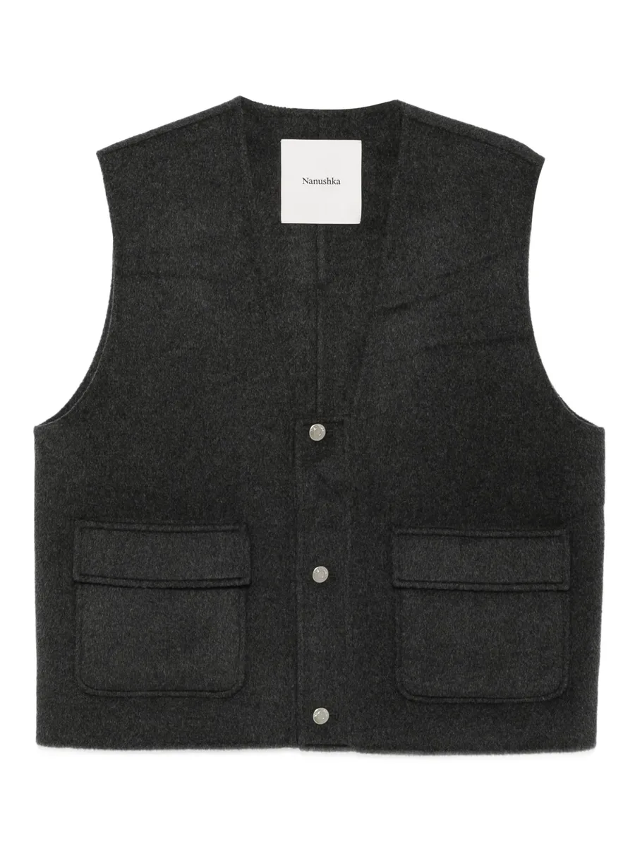 cropped gilet 1