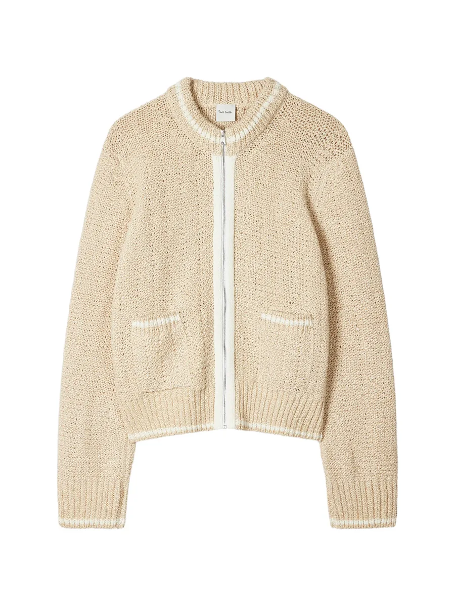 zip-up cardigan 1
