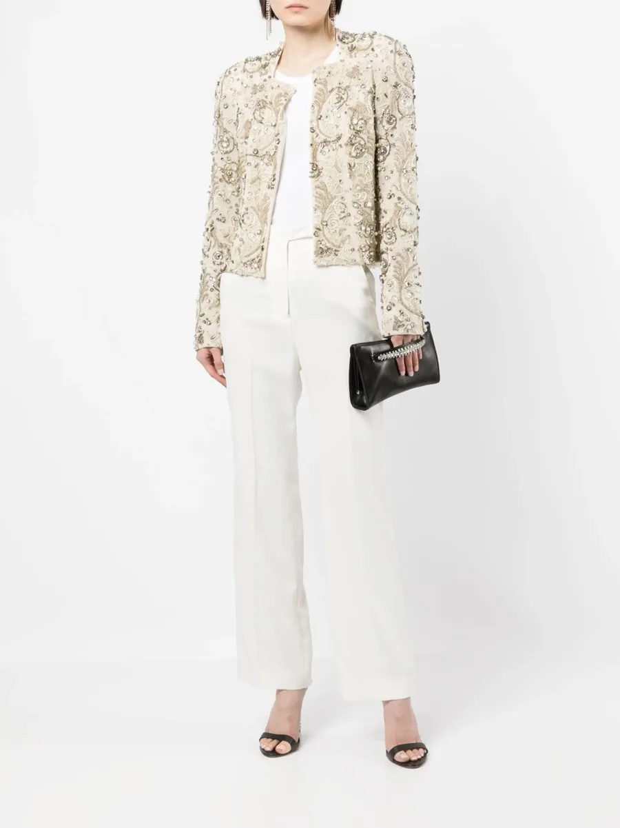 baroque-embellished cardigan 3