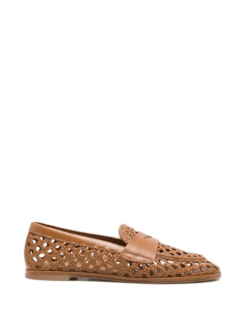 Spencer woven loafers