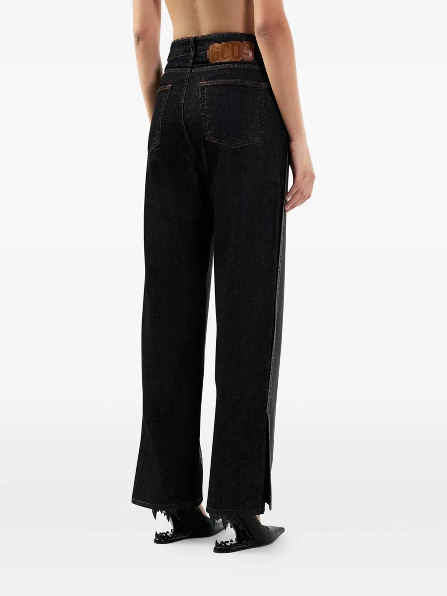 logo-patch jeans 10