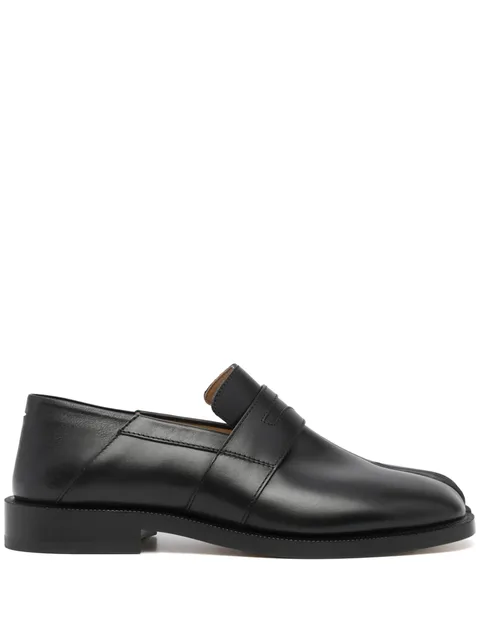Tabi leather loafers
