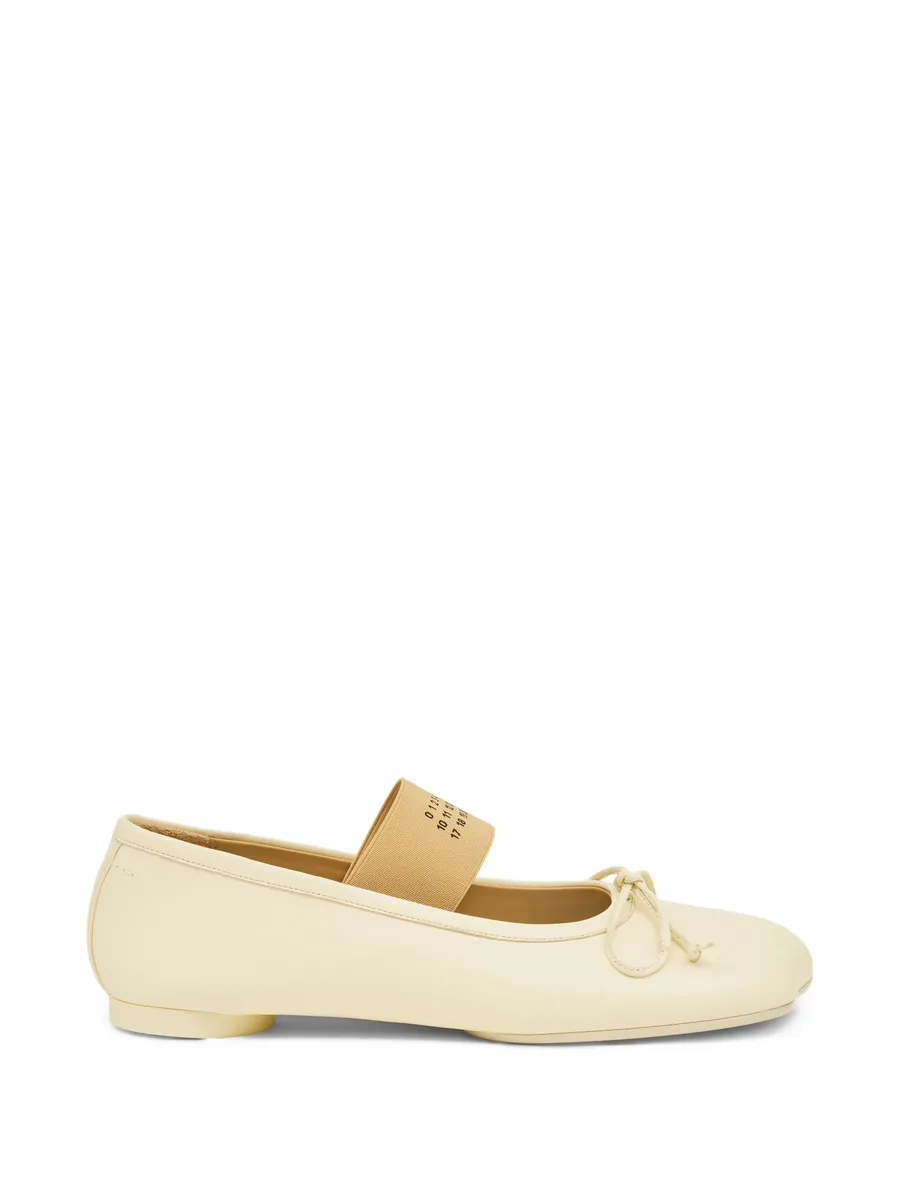Anatomic numeric-strap ballet flats 2