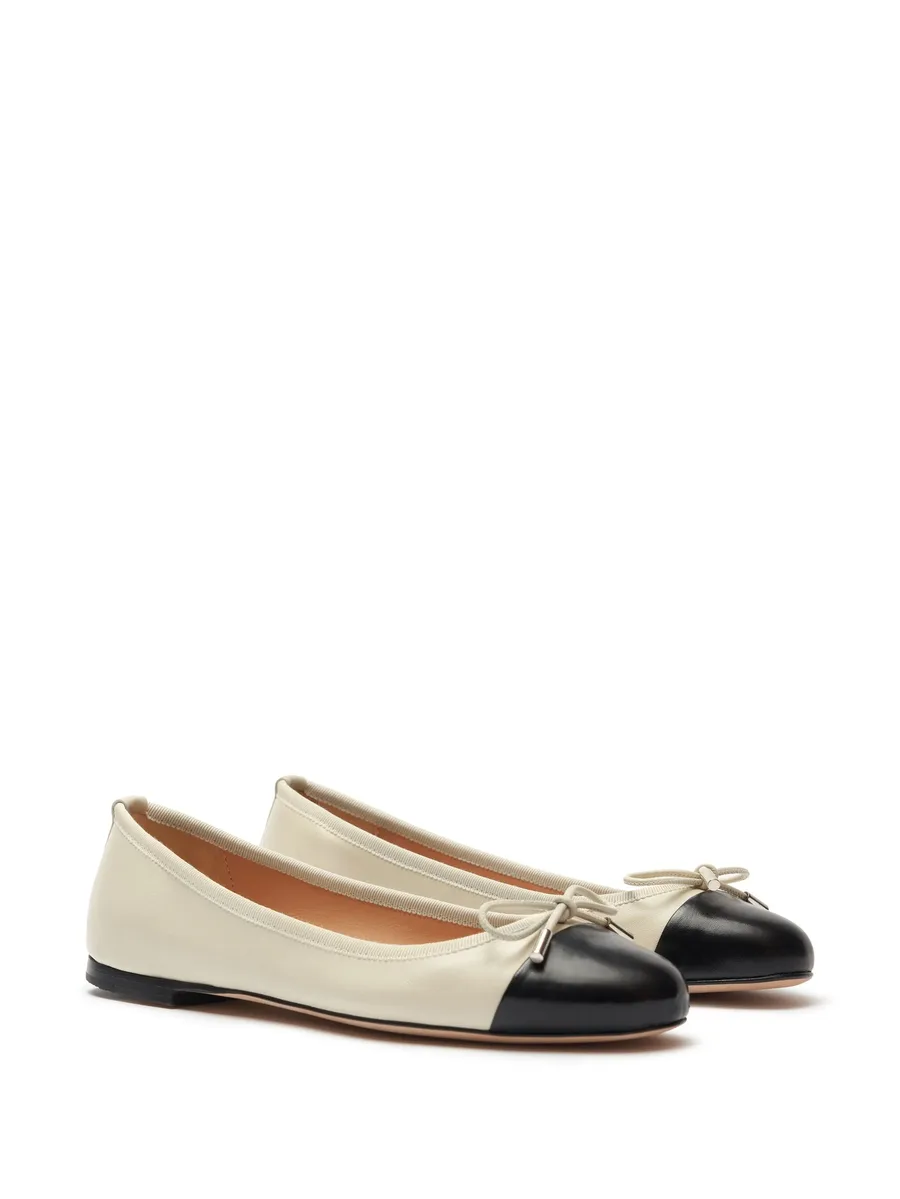 Carla leather ballerina shoes 3