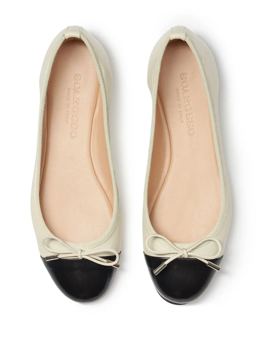 Carla leather ballerina shoes 6