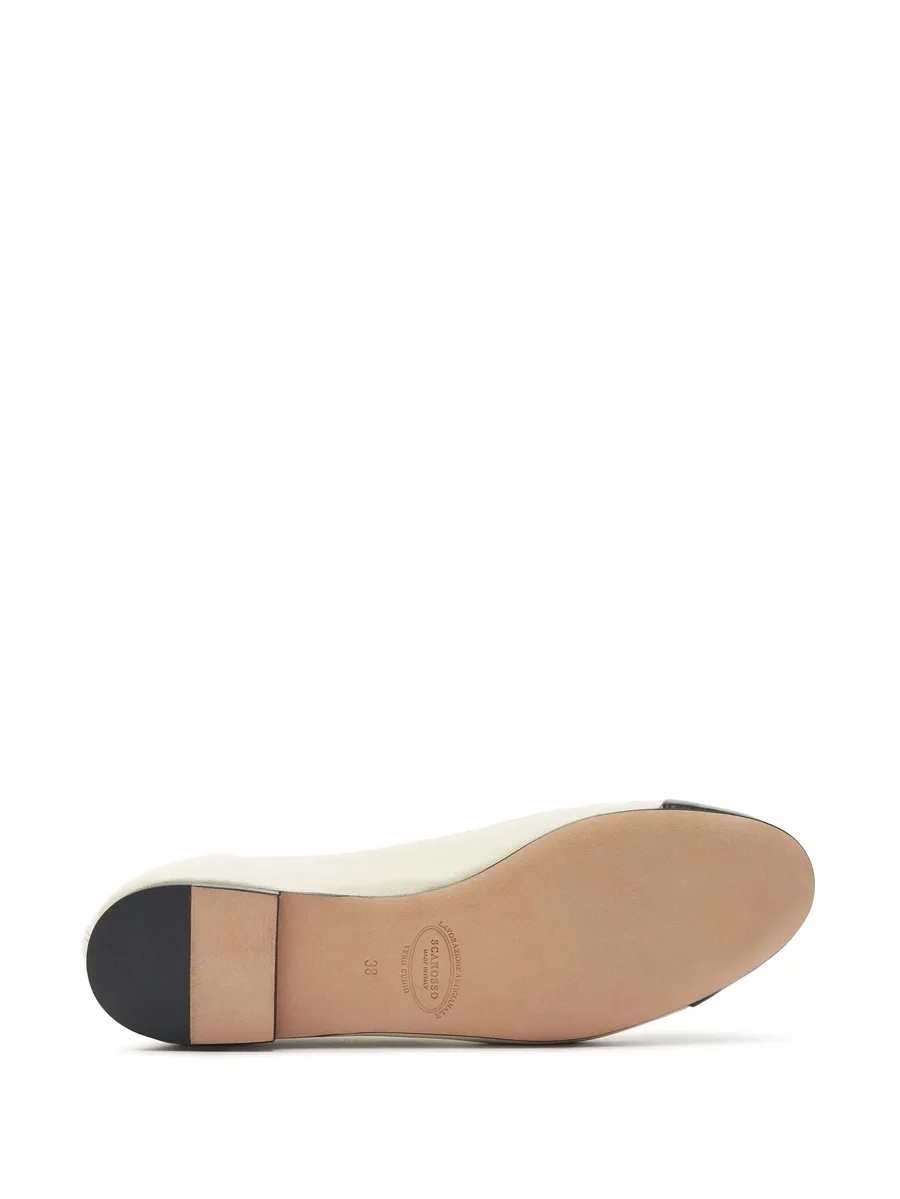 Carla leather ballerina shoes 7