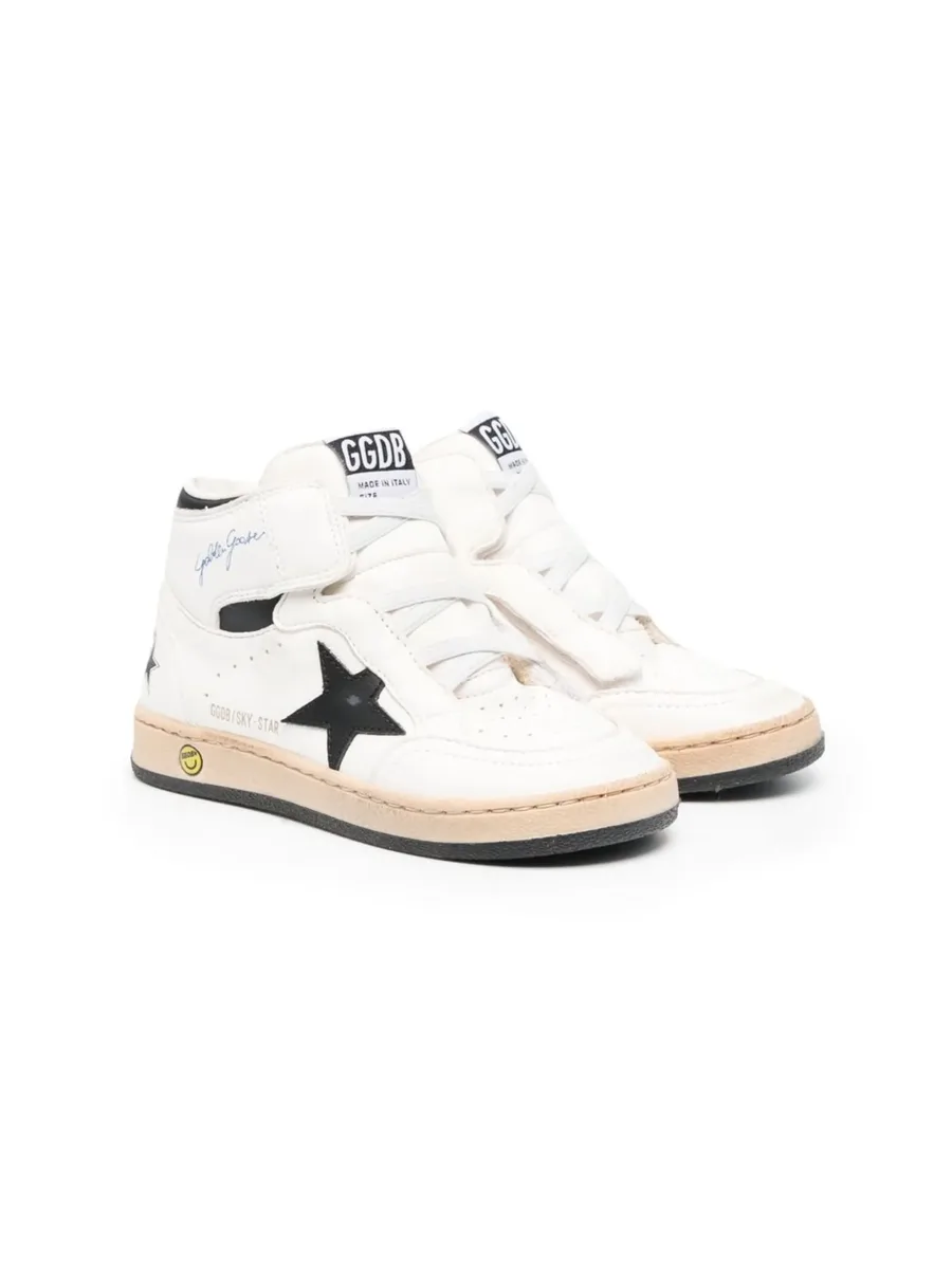 Sky Star high-top leather sneakers 2