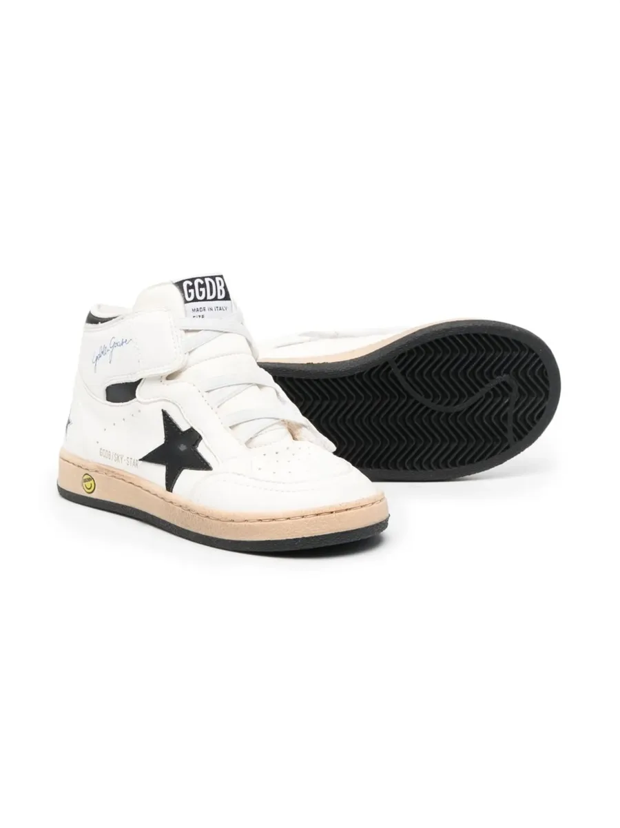 Sky Star high-top leather sneakers 4